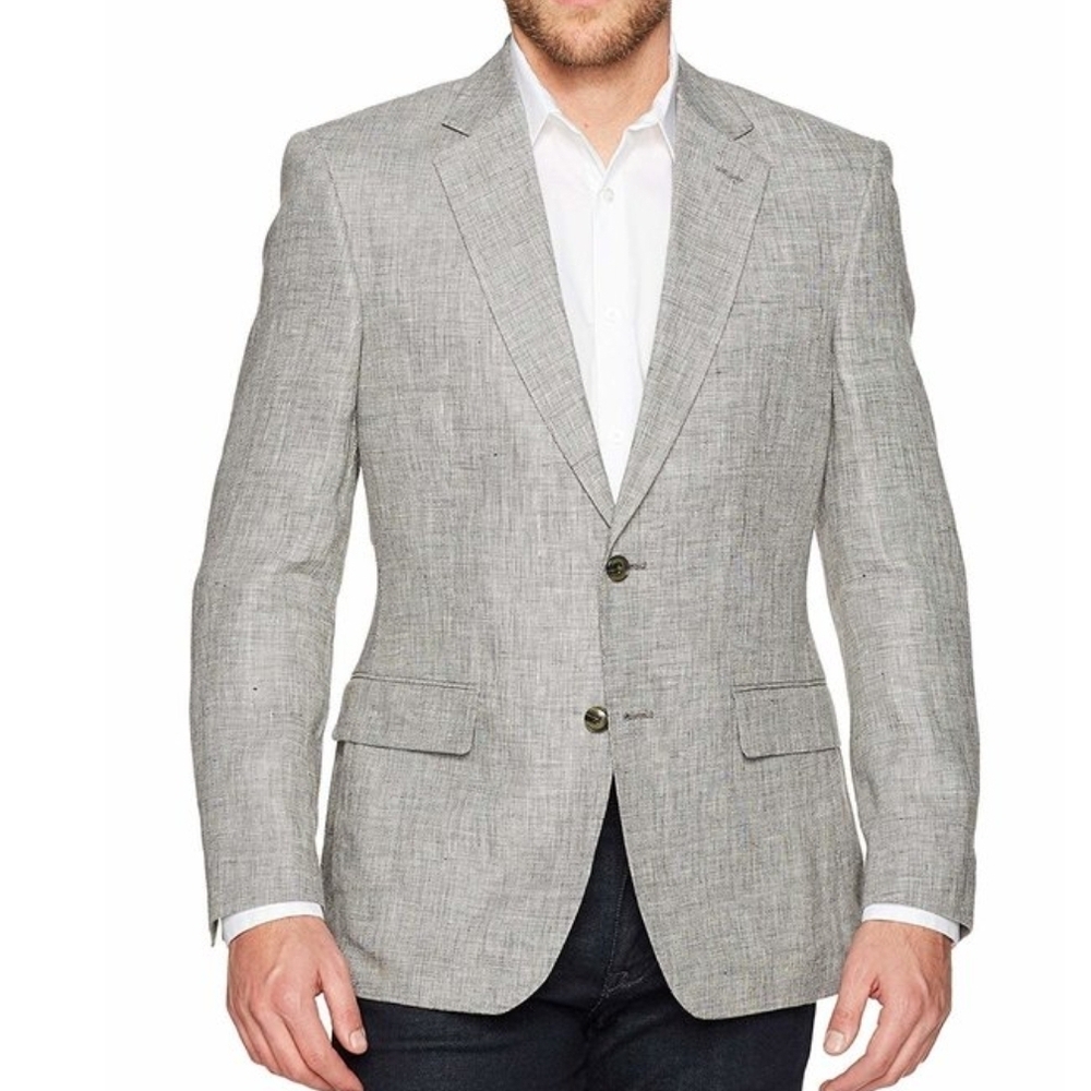 Men's Elegant Gray Blazer
